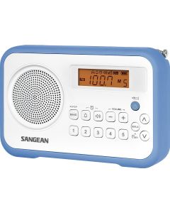 RADIO SANGEAN PRD18 BLANCO/AZUL