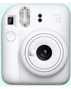 CAMARA FOTO FUJIFILM INSTAX MINI 12 CLAY WHITE