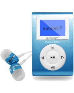 REPRODUCTOR MP3 SUNSTECH DEDALO III 8GB BLUE